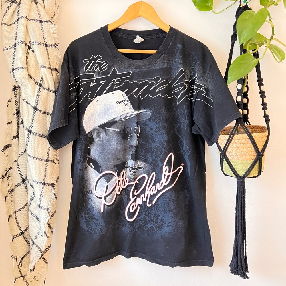 90s Y2K Dale Earnhardt All Over Print Tee